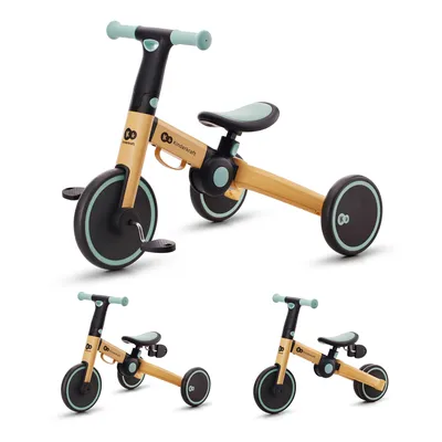 Immagine prodotto di Kinderkraft 4TRIKE Triciclo pieghevole 3 in 1 leggero con ruote in EVA Blu