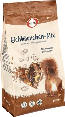Produktbild von Stroetmann Elles Eichhörnchen-Mix 600 g - Wildtierfutter