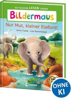 Produktbild von Bildermaus - Nur Mut, kleiner Elefant!
