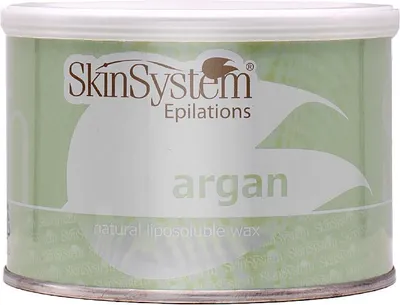 Immagine prodotto di SkinSystem Natural Liposoluble Wax Argan 400ml - cera liposolubile olio di argan