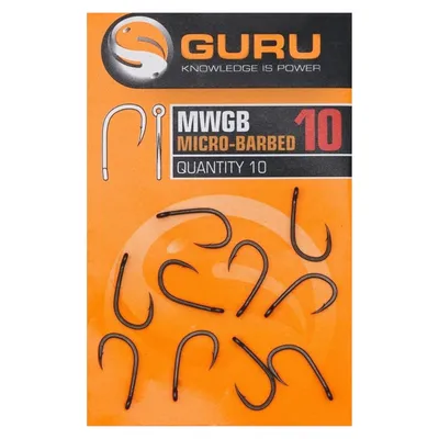 Zdjęcie produktu dla Guru Tackle Hook MWG Hook (Barbed/Eyed) 16