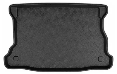 Zdjęcie produktu dla Mata do bagażnika do Honda Jazz II 2002-2008 (standardowy bagażnik) – czarne, dopasowane