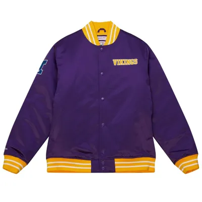 Produktbild von M&N Heavyweight Satin Jacke - NFL Minnesota Vikings - XL