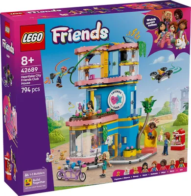 Obrázok produktu pre LEGO Friends Klubovňa kamarátov v mestečku Heartlake, Stavebnica, 8 rok / roky, Plast, 794 kusov, 1,48 kg