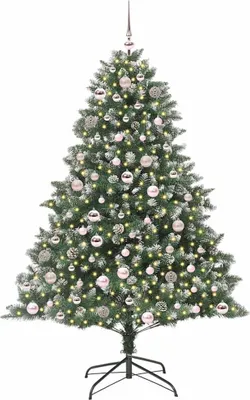 Image de vidaXL Arbre de Noël artificiel vert 180 cm