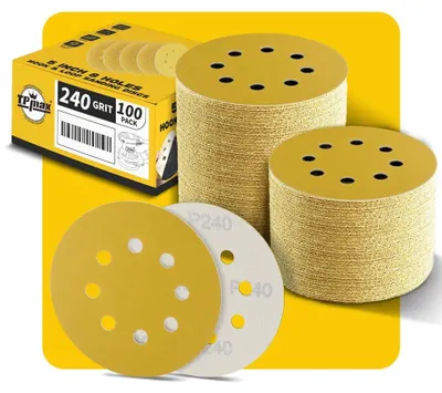 Produktbild von 100 Schleifscheiben, Körnung 240, für Exzenterschleifmaschine
