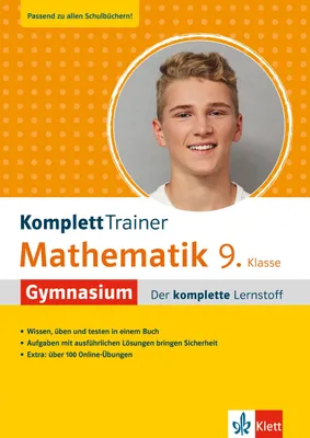 Produktbild von KomplettTrainer Gymnasium Mathematik 9. Klasse