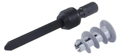 Zdjęcie produktu dla Fischer 45473, Wtyczka ścienna, Płyta gipsowa, Nylon, Szary, CE, 22 mm