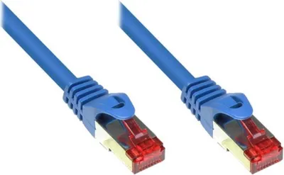 Produktbild von Cat. 6 Patchkabel 20m S/FTP PiMF blau, geschirmt, RJ45