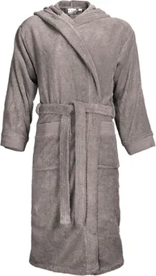 Produktbild von The One Towelling® T1-BH | Bathrobe Hooded - Bademantel - Farbe: Taupe - Größe: XXL/3XL