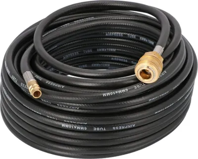 Immagine prodotto di Tubo Pneumatico In Gomma 10×6 Mm, 20 M, Con Rinforzo - Ap 40462