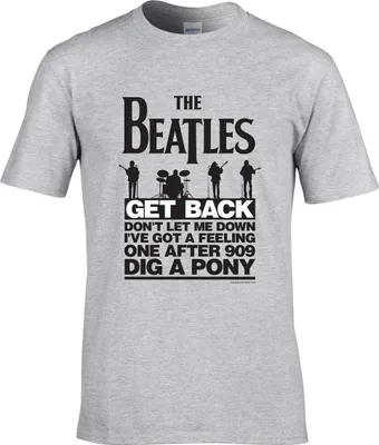 Produktbild von Beatles Get Back Offizielles Band T-Shirt