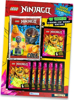 Produktbild von Lego Ninjago Sticker - Crystalized 2023 - Sammelsticker - 1 Multipack
