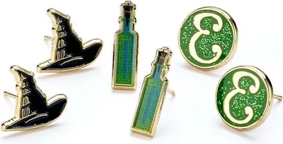 Produktbild von Wicked Ohrstecker Uni Elphaba silberfarben Standard