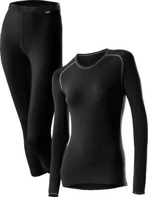 Produktbild von Loeffler Transtex Warm Funktionsunterwäsche-set Schwarz 36 Damen Schwarz 36
