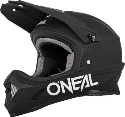 Produktbild von Oneal 1Series Solid Jugend Motocross Helm (Black,YL (51/52))