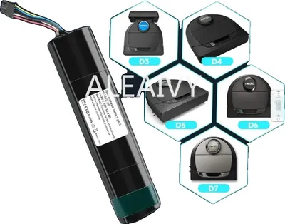 Zdjęcie produktu dla Akumulator zamienny do odkurzacza robota Neato, pojemność 6500 mAh, napięcie 14,4 V, 6800 mAh