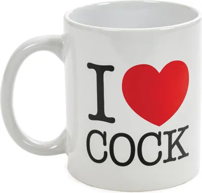 Obrázek produktu pro Keramický hrnek "I Love Cock".