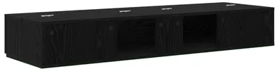 Produktbild von Studiotisch Schwarz Eichen-Optik 110 x 40 x 19,5 cm