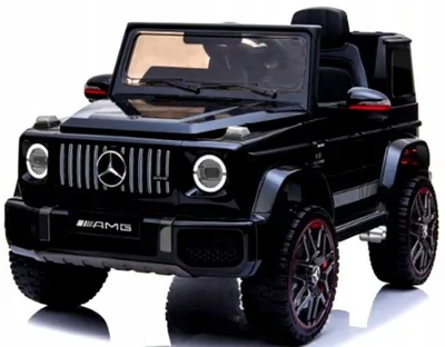 Produktbild von Kinder Elektroauto Cabrio Mercedes G63 AMG 4x4 mit EVA-Reifen und Ledersitz, 110x68x55 cm