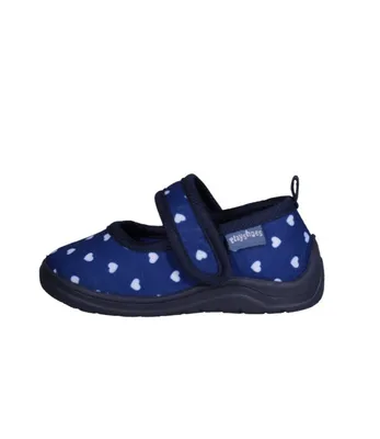 Produktbild von Playshoes Hausschuh Herzchen dunkelblau 20/21