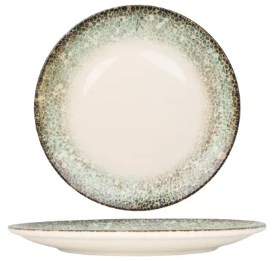 Obrázek produktu pro Jídelní talíř Kütahya Porselen – Rust Green – porcelán – 30 cm