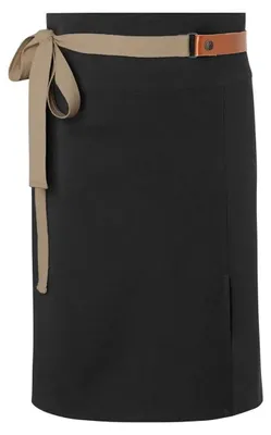 Image de Karlowsky - Tablier à taille « Green Generation », finitions en cuir LT4091 (taille unique) (noir)