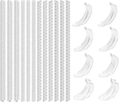 Produktbild von Set Ringgrößenversteller mit innerem Abstandshalter, transparent, schmerzlos, flexibel, wiederverwendbar, universelle Passform für losen Fingerring, Spiralreduzierer, Federkordel-Set