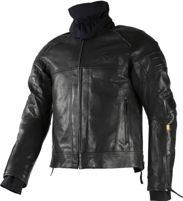 Produktbild von Rukka Aramen Motorrad Lederjacke, schwarz, 52