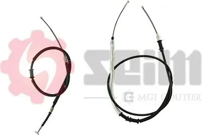 Produktbild von SEIM Handbremsseil Seilzug Feststellbremse für FIAT MULTIPLA (186) Hinten 803460