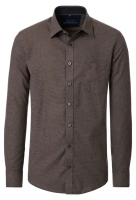 Produktbild von CASAMODA - Freizeithemd (454515400), Größe:6XL, Farbe:Braun (200)