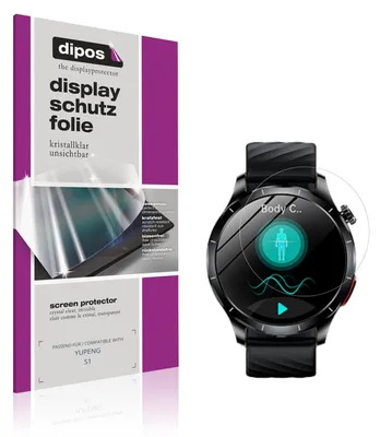 Produktbild von 6x Schutzfolie für YUPENG S1 klar Displayschutzfolie Folie Display Schutz dipos