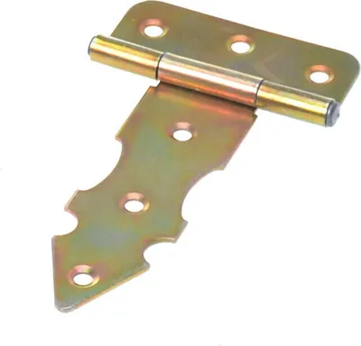Produktbild von Aqbau® Kreuzgehänge Scharnier Türband Ladenband T-Bänder T-Scharniere dekorativ 2st (70x100mm)