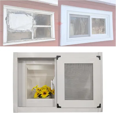 Produktbild von Energieeffizienter Ersatz für ein Kellerfenster mit Schloss und F-Halterung zur einfachen Installation bei Renovierungsarbeiten