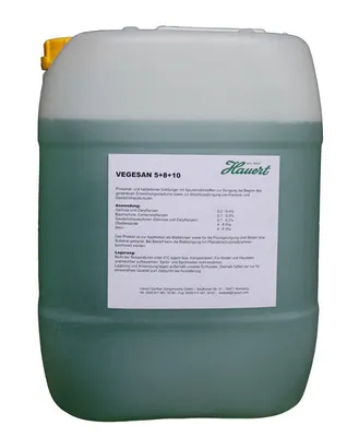 Zdjęcie produktu dla Profesjonalny nawóz płynny i dolistny Hauert Vegesan 5+8+10, 20 l