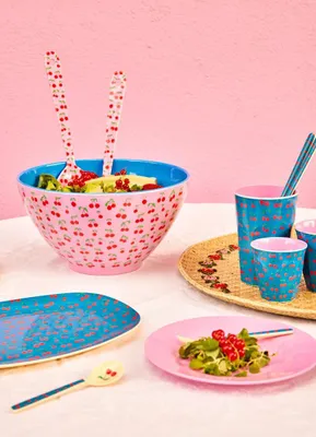Immagine prodotto di Rice INSALATIERA - CHERRY LOVE PRINT - MELAMINA