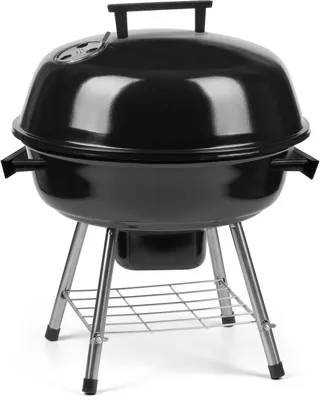 Obrázok produktu pre FIELDMANN FZG 1103B Stolný gril na drevené uhlie, rozmery grilovacej nádoby: ø 37 cm, grilovacia plocha: ø 35 cm, grilovacia výška: 30 cm