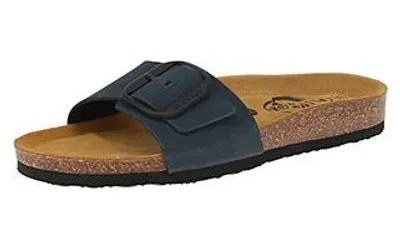 Produktbild von plakton 181018 Bis 3 Nobuck - Damen Pantolette - Atlantic
