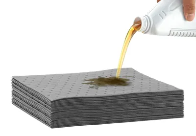 Produktbild von Solidchoice – Ölabsorbierende Tücher – Universelle Ölauffangmatte für Werkstätten