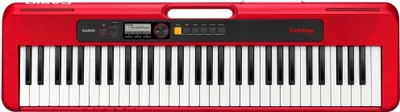 Produktbild von Casio CT-S200WE, Digitaler Synthesizer, Synthesizer, 2 W, Drehregler, Weiß, Gleichstrom