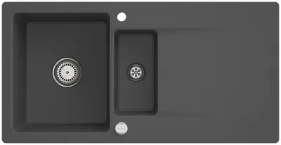 Produktbild von Villeroy & Boch Keramikspüle 333702i4, Siluet 60 R Einbauspüle - inkl.