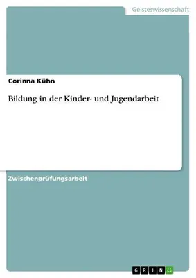 Produktbild von Bildung in der Kinder- und Jugendarbeit