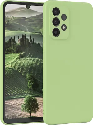 Produktbild von EAZY CASE - TPU Hülle für Samsung Galaxy A33 5G, TPU Case stoßfeste Handyhülle, weiches Cover mit Kameraschutz, Silikonhülle in Grün