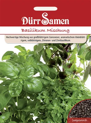 Produktbild von Dürr-Samen - Basilikum Mischung - Saatgut - 0911