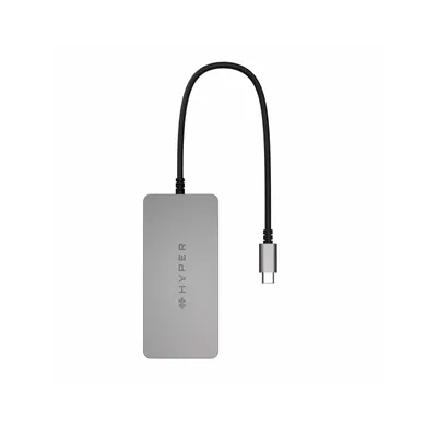 Produktbild von HyperDrive 5-Port USB-C Hub - Dockingstation - USB-C - HDMI - 1GbE