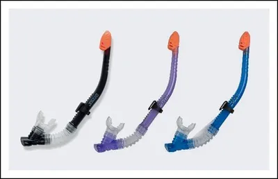 Obrázek produktu pro Intex 55928, Tvaru J, Dětský, Různé barvy, Normální šnorchl, Plast, Guma