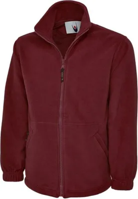 Produktbild von Fleecejacke "UC604" - Uneek Maroon L