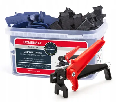 Produktbild von Comensal Fliesen Nivelliersystem Set 1mm Klipsen Typ I
