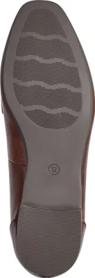 Produktbild von MARCO TOZZI Damen Slipper Loafer elegant Zierspange 2-24213-41, Größe:37 EU, Farbe:Braun