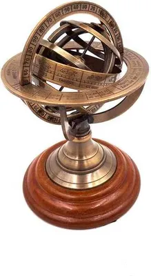 Produktbild von Astrolabium aus Messing - Höhe 13,5 cm - NI351